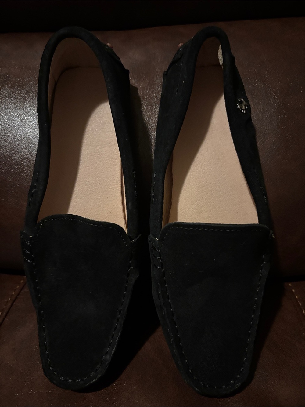 Tod’s for Ferrari Black Suede